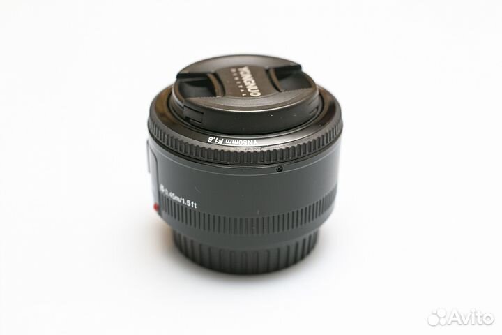 Объектив Yongnuo 50mm f1 8 canon