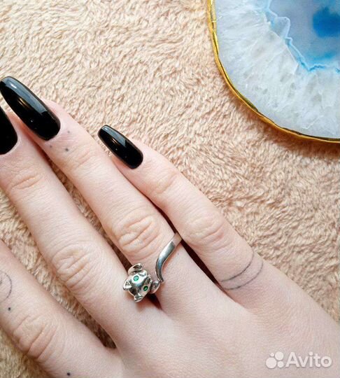 Кольцо кошка