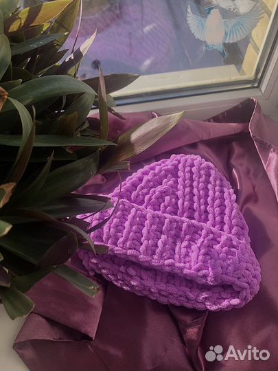 Шапка вязанная женская/детская