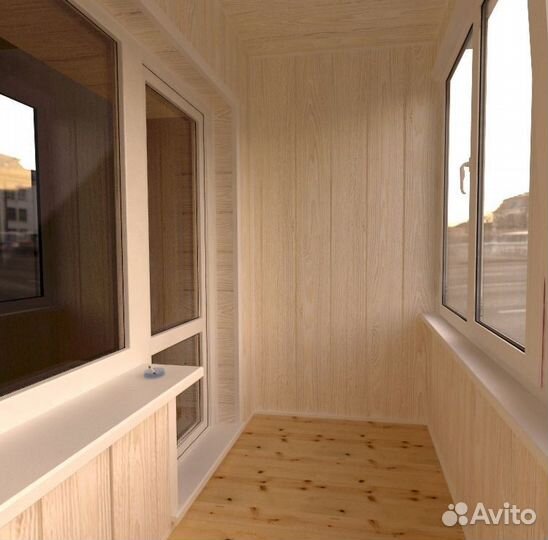 Отделка балкона мдф панелями