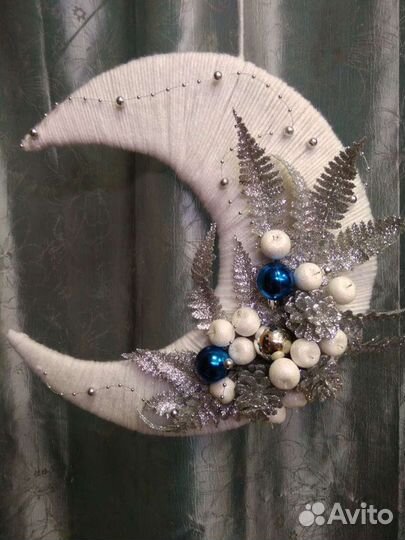 Новогодний декор, месяц