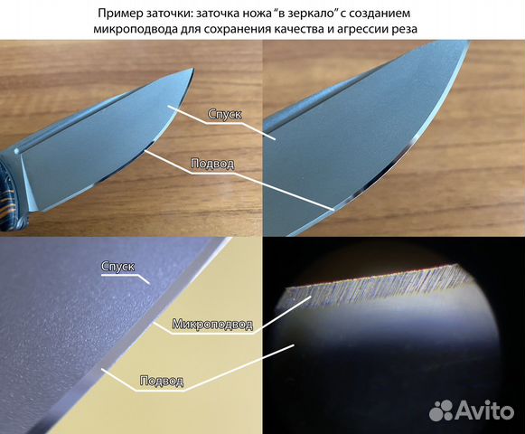 Заточка ножей