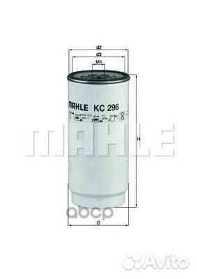 Фильтр топливный D107.9 H231.4 1'-14 DAF 65/75