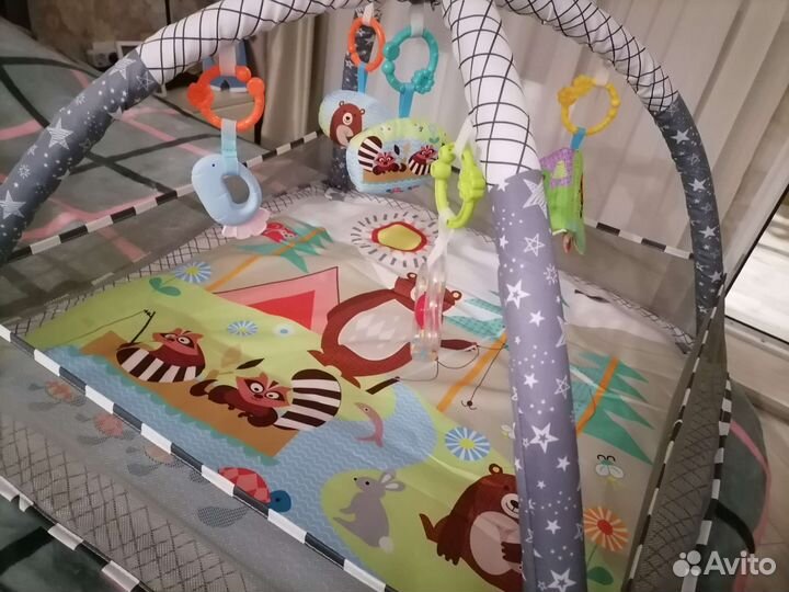 Развивающий детский коврик для новорожденного