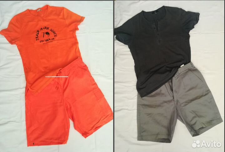 Спорт. одежда спортзал/природа (шорты + майка)