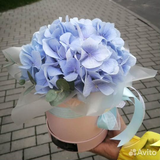 Гортензия цветы в букете