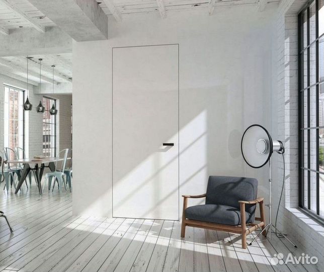 Двери скрытые межкомнатные под отделку