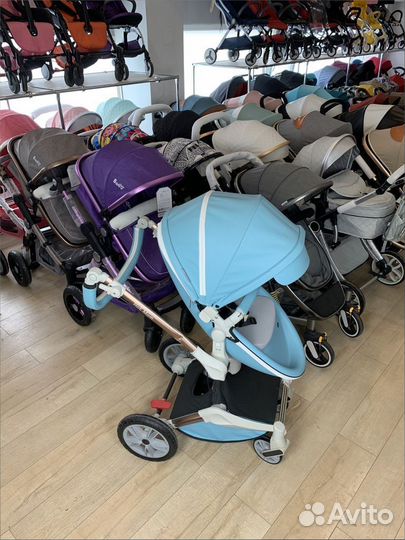 Детская прогулочная коляска Hot Mom