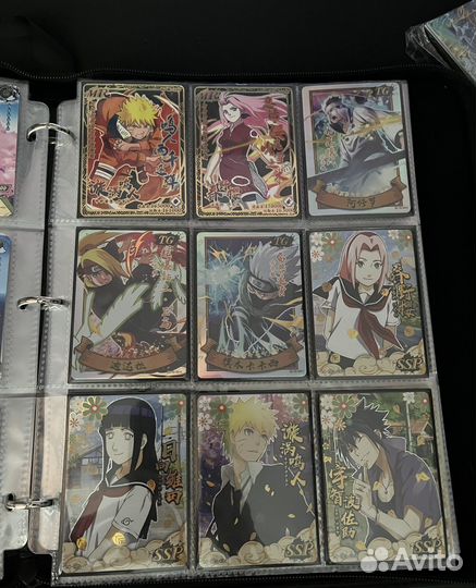 Коллекционные карточки наруто