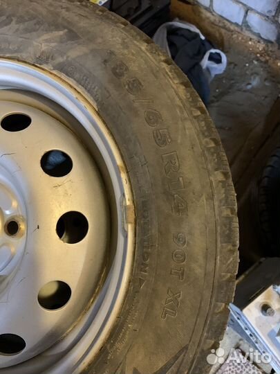 Колеса r 14 зимние 4 100