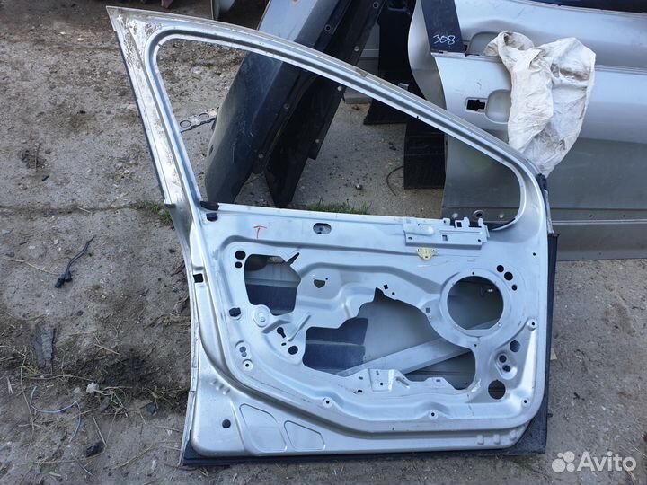 Дверь передняя левая peugeot 308 1 пежо серая 5и д