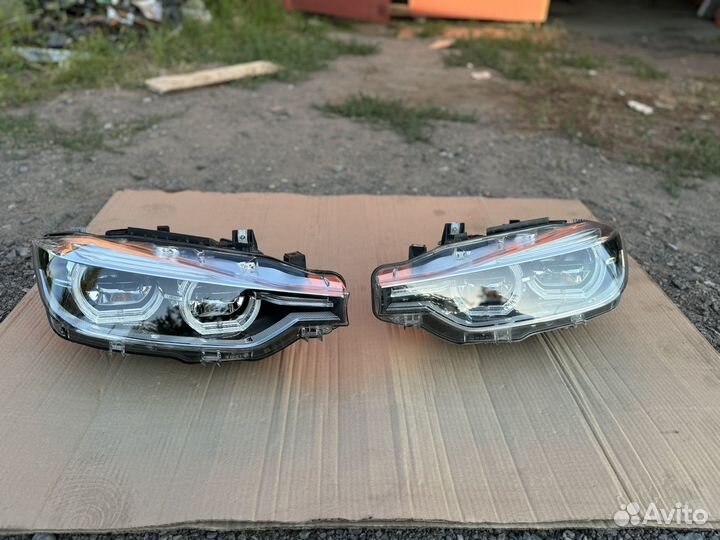Бмв ф30 фары лэд адаптив рестайлинг