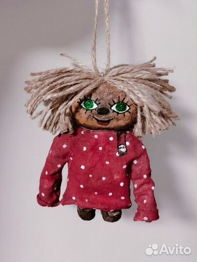 Ватные игрушки домовенок Кузя