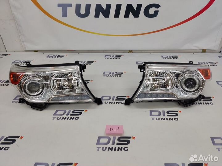Фары Land Cruiser 200 2012-2015 год Светлые