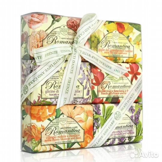 Подарочный набор итальянского мыла Nesti dante