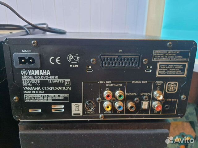 Музыкальный центр yamaha PianoCraft RX-E810