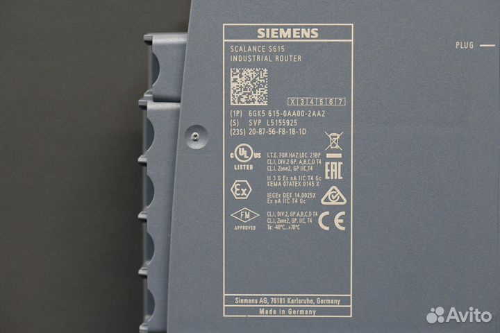 Siemens 6GK5615-0AA00-2AA2 Роутер, новый, 1 шт