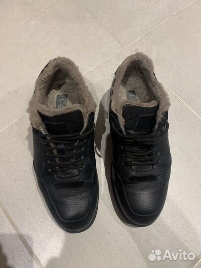 Мужские кожаные ботинки 41 размер