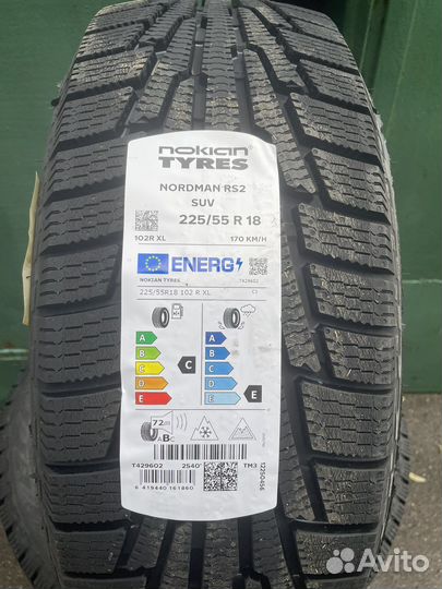 Nokian Tyres Nordman RS2 SUV 225/55 R18 102R