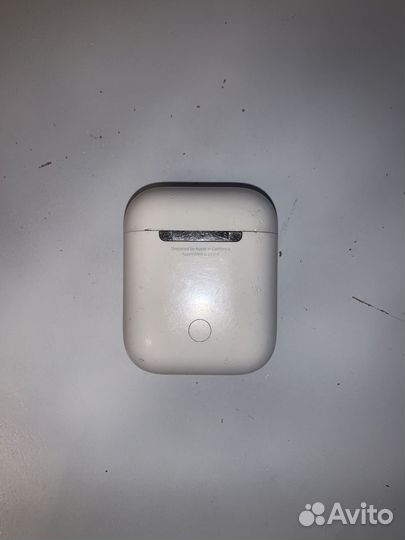 Кейс для airpods 1/2 оригинальный