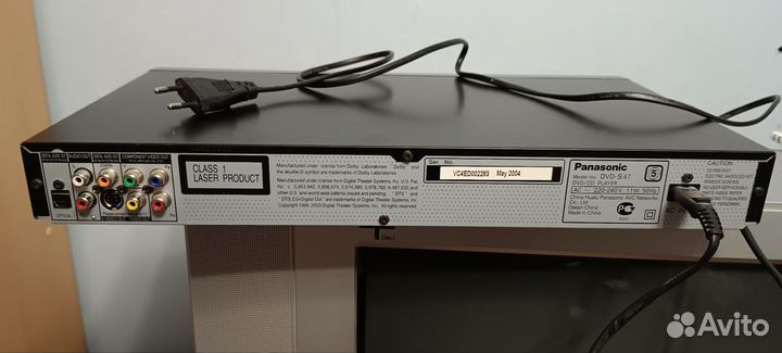 DVD/CD плеер Panasonic DVD-S47