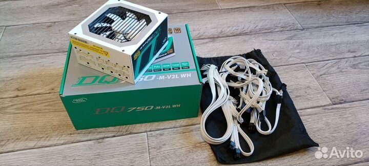 Блок питания DeepCool DQ750-M-V2L WH, 750Вт, белый