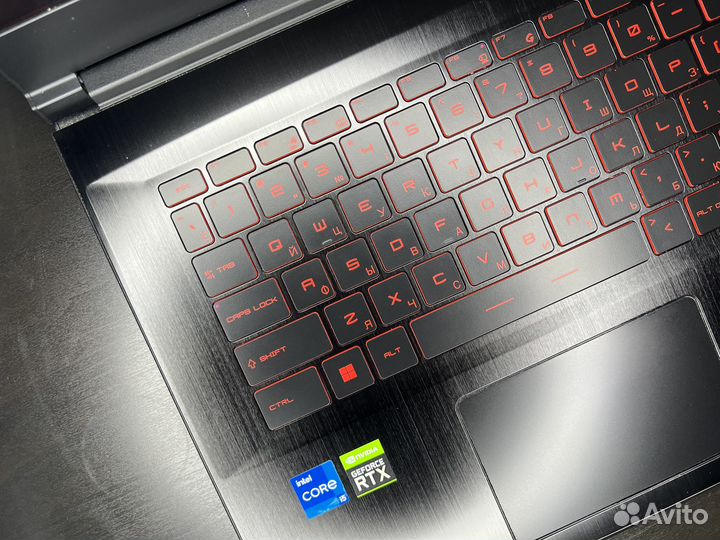 Игровой Ноутбук MSI RTX 3050 Ti/I5/8/512