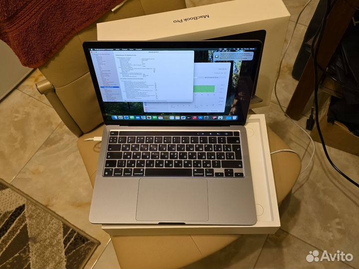 Macbook pro 13 m1 2021 в коробке