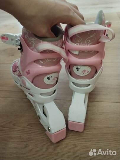 Детские ролики и защита размер 26-29