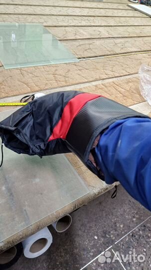 Теплые муфты на руль мотобуксировщика, снегохода