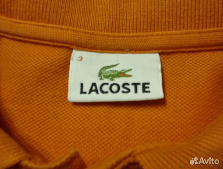 Polo lacoste мужское 46/48