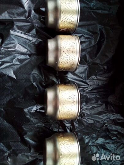 Коньячный набор мельхиор СССР