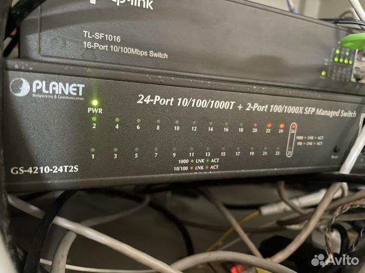 Коммутатор planet GS 4210-24t2s