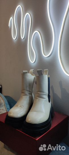 Сапоги Челси зимние