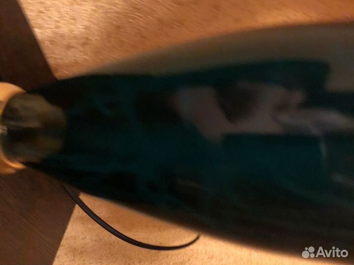 Лампа настольная с абажуром