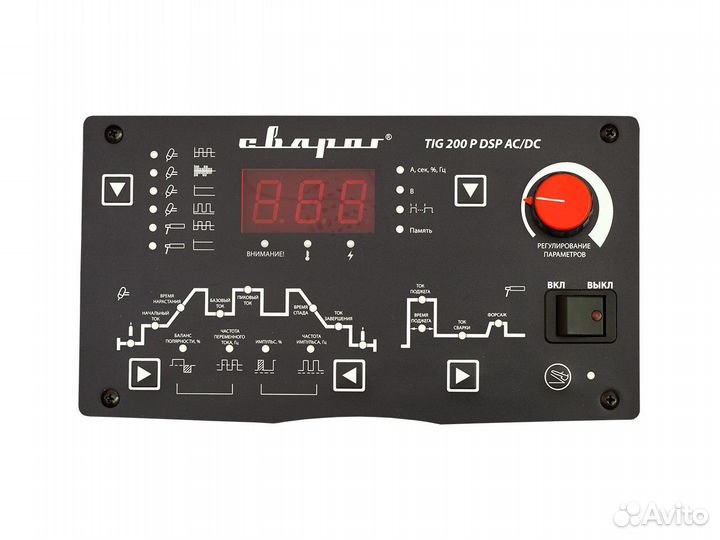 Сварочный инвертор Сварог Tech Tig 200 P DSP AC/DC