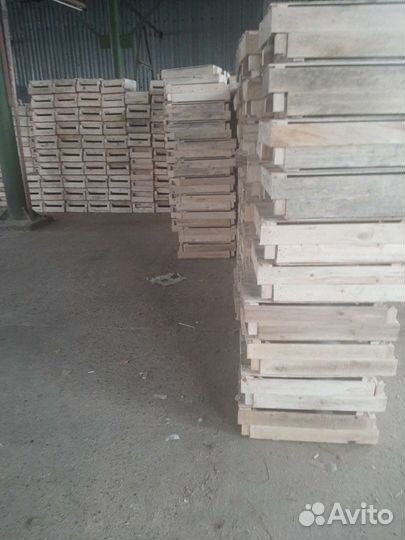 Ящики деревянные 590*380*100, 590*380*80 овощ