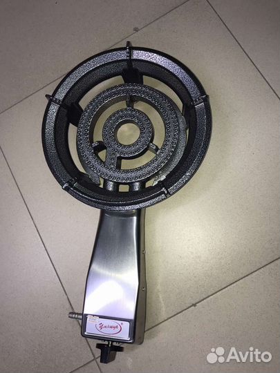 Газовая горелка двухконтурная(чугунная)