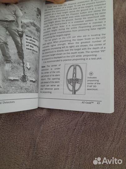 Для Garrett AT gold: инструкция и DVD диск