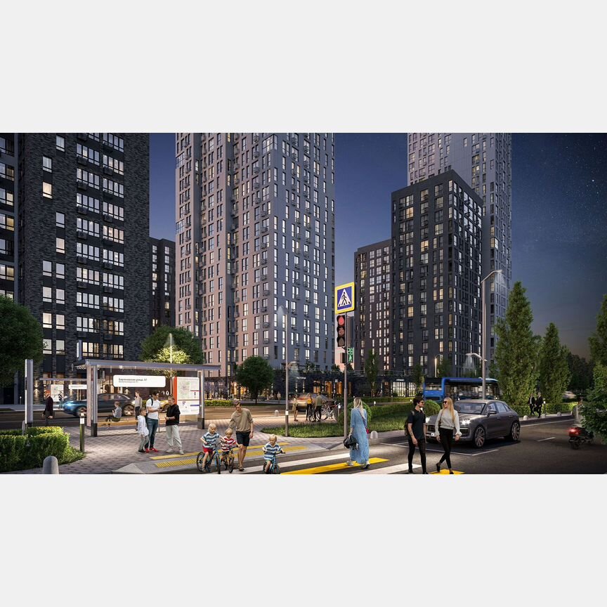 4-к. квартира, 76,9 м², 25/30 эт.