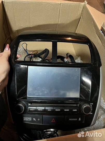 Магнитофон на ситроен с4 айкросс/митсубиси асх