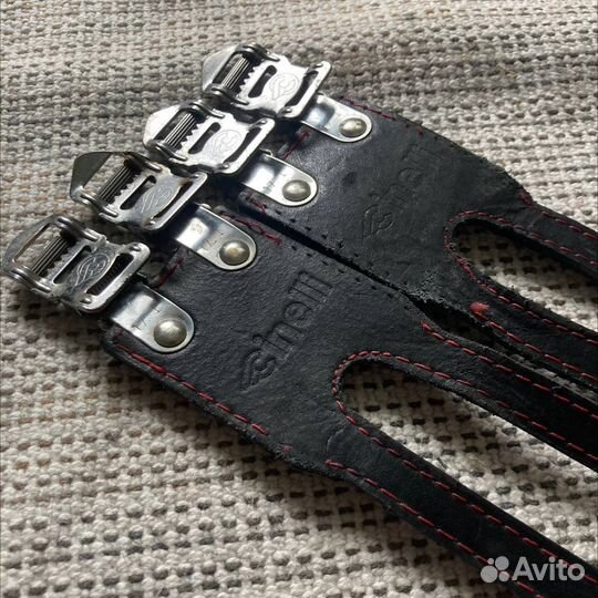 Cinelli двойные ремни кожа