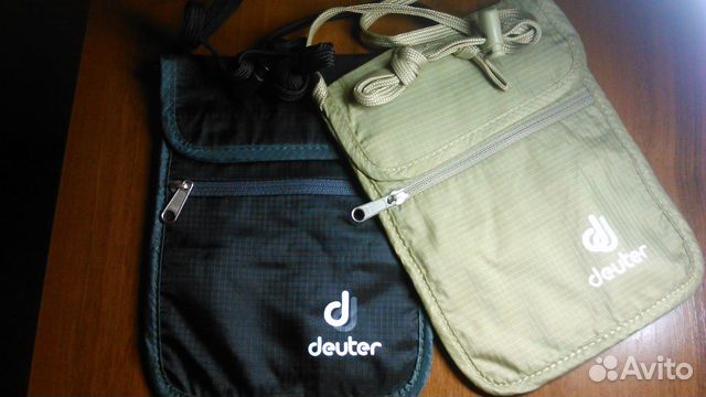 Deuter Security Wallet ll,кошелёк на шею,новый
