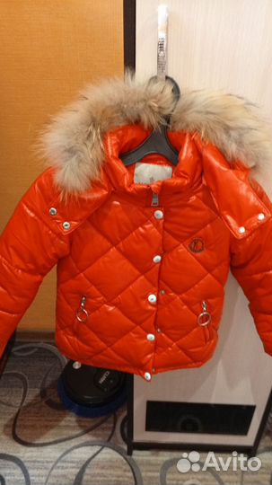 Зимний костюм для девочки moncler