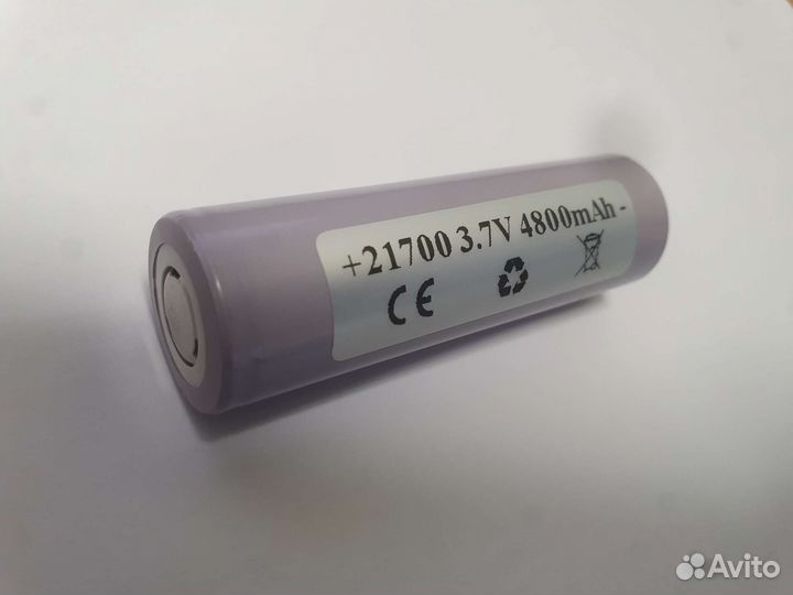 Аккумулятор 21700 4800 мАч Тесла