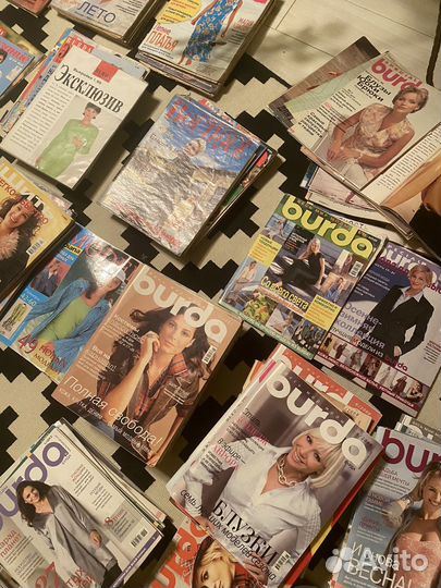 Журналы burda с 2000 по 2018 г