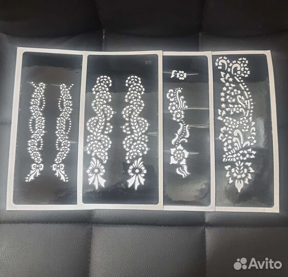 Трафареты для блеск тату