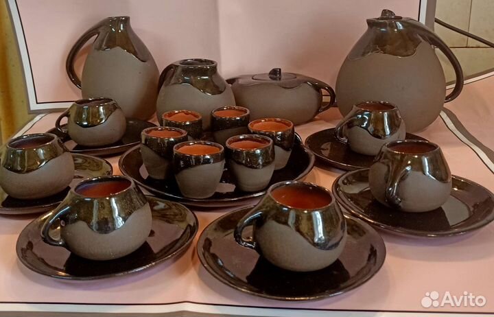 Кофейно-ликёрный сервиз, 60-е г СССР