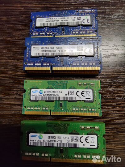 Оперативная память DDR3 DDR4 для пк и ноутбуков