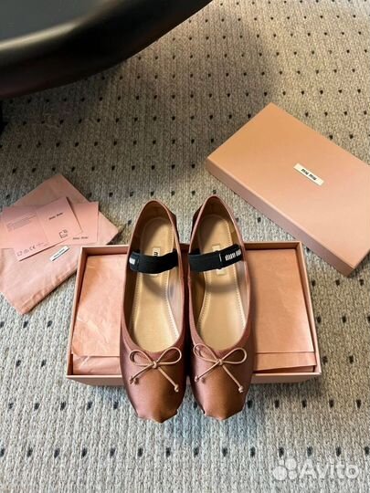 Балетки Miu Miu